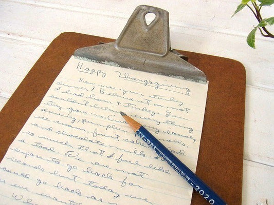 【Buill】ロングタイプ・ヴィンテージ・クリップボード/バインダー USA