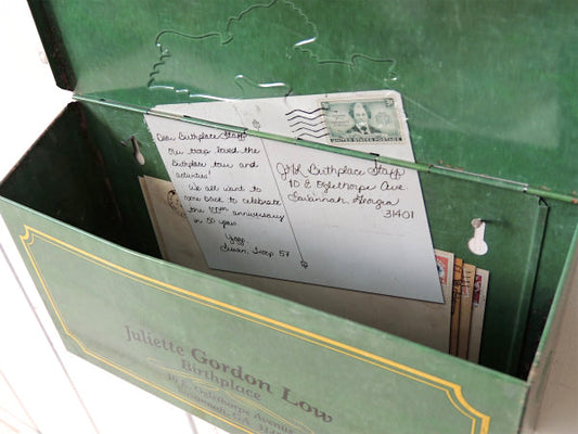 【Girl Scouts・USA】ガールスカウト記念品・ティン製・メールボックス/郵便受け/ポスト