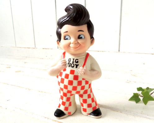 【BIG BOY】ビッグボーイ・73's・ヴィンテージ・コインバンク・貯金箱・ソフビドール
