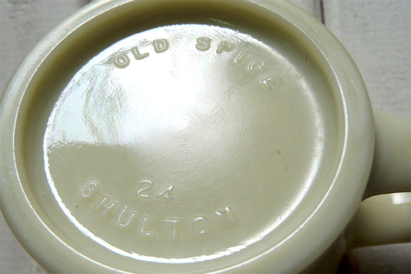 【BARBER・オールドスパイス】1960s~シュルトン社・ビンテージ・シェービングカップ・床屋