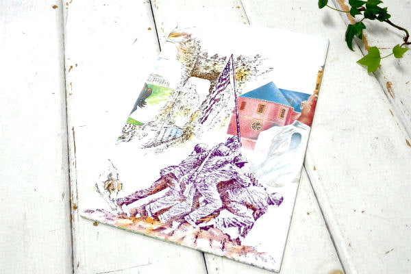 ウェストバージニア州 メリーランド州 USA デラウェア 1988年製・ヴィンテージ・マップ 地図