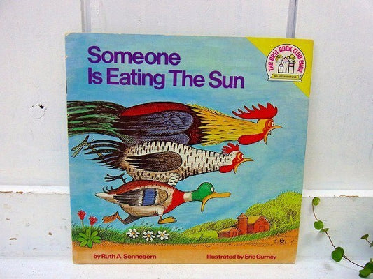 【Someone Is Eating The Sun】70’sヴィンテージ・絵本 USA