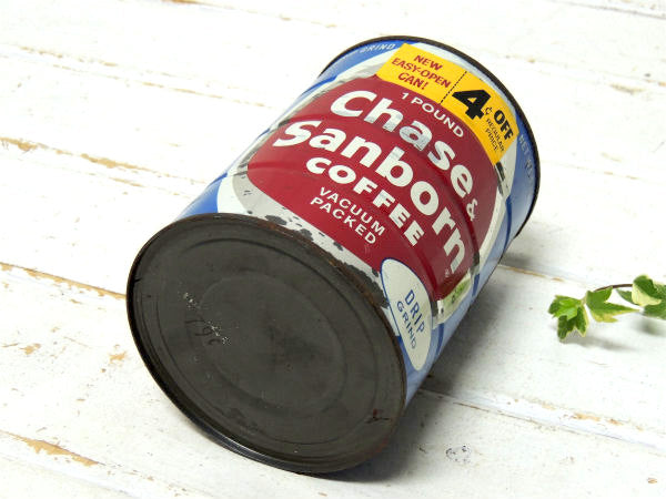 Chase&Sanborn ニューヨーク・COFFEE・ヴィンテージ・コーヒー缶 ティン缶 保存容器