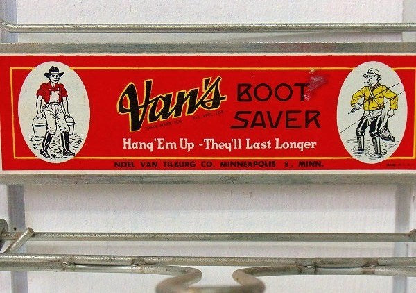 【Van's BOOT SAVER】壁掛け・50'sヴィンテージ・ブーツセーバー/ブーツハンガー