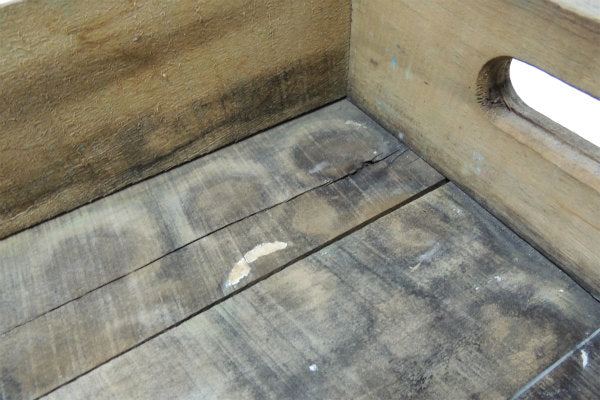 【7up】セブンアップ・ドリンク・アドバタイジング・ヴィンテージ・木箱/ウッドボックス USA