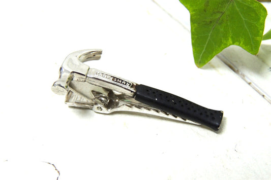 【クラフトマン・金槌&ハンマー】ヴィンテージ・タイピン・タイクリップ・工具メーカー・アドバタイジング