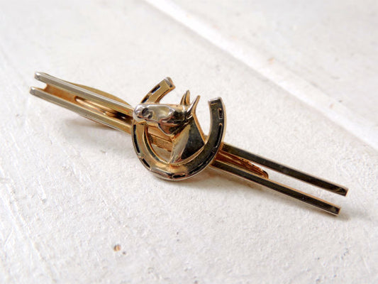 【HICKOK社製/USA/馬モチーフ】アンティーク&ヴィンテージタイピン