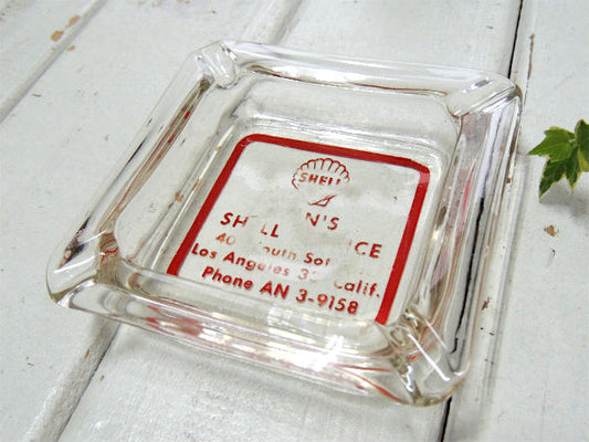 SHELL・オイルカンパニー ロサンゼルス・ヴィンテージ・アドバタイジング・灰皿・カリフォルニア