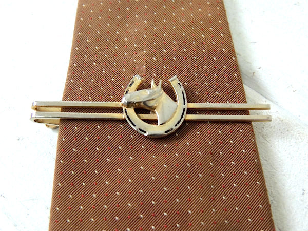 【HICKOK社製/USA/馬モチーフ】アンティーク&ヴィンテージタイピン