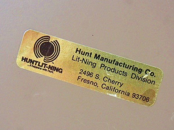 【HUNTLIT-NING】工業系・メタル製・ヴィンテージ・書類スタンド/ブックスタンド USA