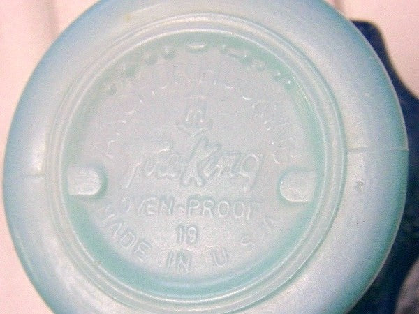 【FireKing】ファイヤーキング・キンバリー・マグカップ(ブルー) USA