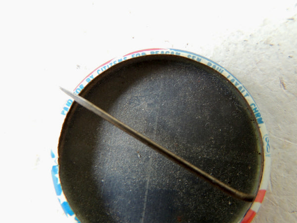 レーガン大統領 アメリカ 星条旗 ヴィンテージ・缶バッジ USA ファッションアイテム