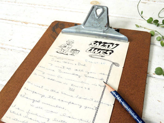 【Buill・オフィス&文房具】ヴィンテージ・クリップボード・バインダー・工業系