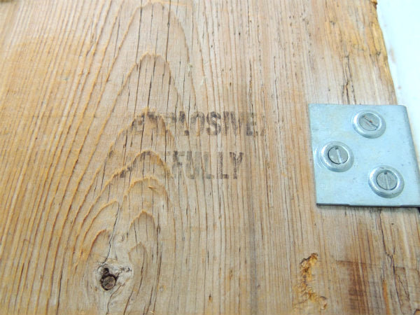 1969 USAF アメリカ空軍・ヴィンテージ・軍用木箱・トランク・木箱・ウッドボックス USA