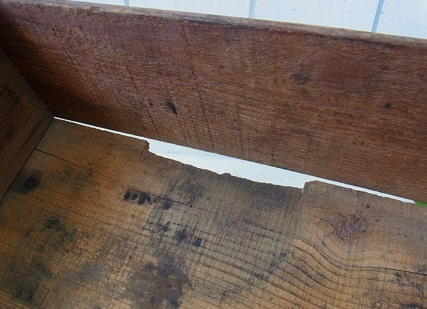 【VICTOR FRUIT GROWERS】フルーツの木製・ヴィンテージ・ウッドボックス/木箱