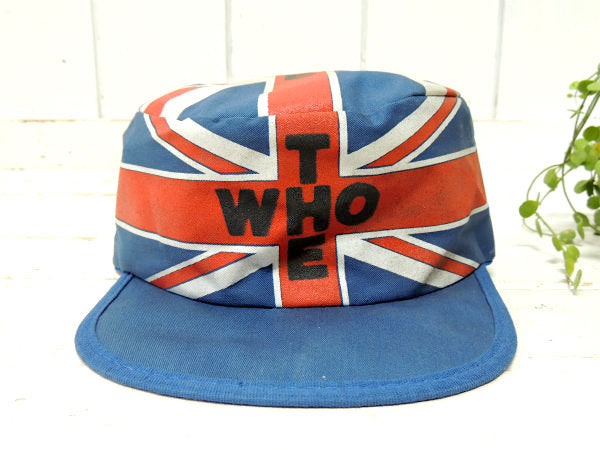 THE WHO・ザ・フー 英国・伝説・ロックバンド・ヴィンテージ・ロックキャップ・イギリス 国旗