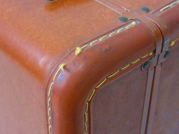 【Samsonite】サムソナイト・キャメル色・ヴィンテージ・スーツケース/トランク USA