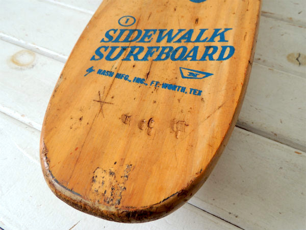 【NASH・1960'】SIDEWALK・SURFBOARD・ヴィンテージ・スケートボード・USA
