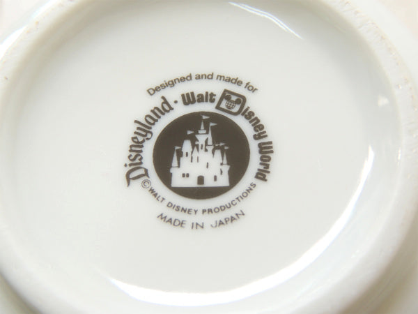 【ミッキー&フレンズ】ディズニーランド・ヴィンテージ・陶器製・マグカップ/食器
