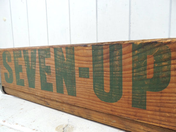 【7up】セブンアップ・LOS ANGELES・カリフォルニア・ヴィンテージ・木箱・ウッドボックス