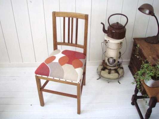 北欧MALAGA生地のアンティーク・木製イス