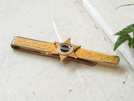 【DEPUTY SHERIFF・保安官】警察機構・ヴィンテージ・アドバタイジング・タイピン