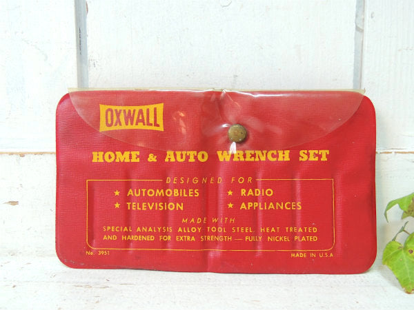 OXWALL オックスウォール・ヴィンテージ・8ピース・レンチセット・コンビネーションレンチ