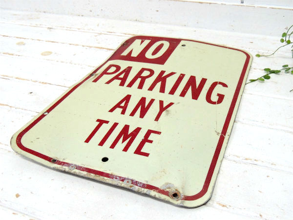 NO PARKING 駐車禁止 ヴィンテージ サイン 看板 道路標識 USA ストリートサイン