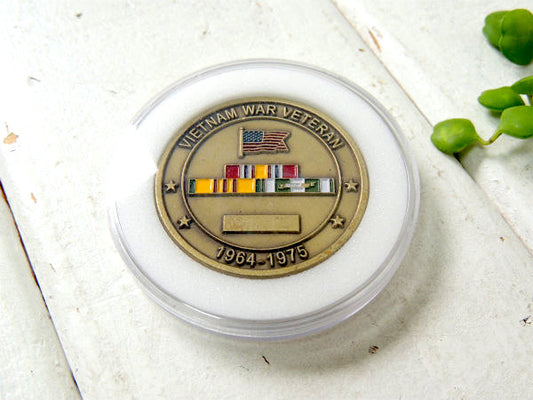 1964-1975 VIETNAM ベトナム ラオス タイ カンボジア ヴィンテージ ミリタリー US ARMY アメリカ軍 コイン ケース付き