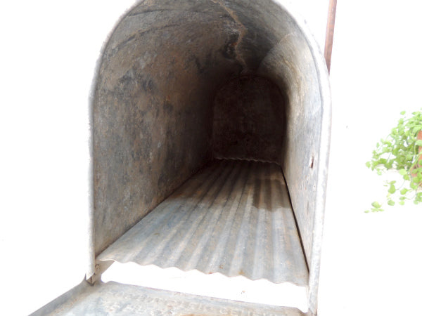 【U.S MAIL/LA/CALIF】スチール製・ビンテージ・メールボックス/ポスト/郵便受け