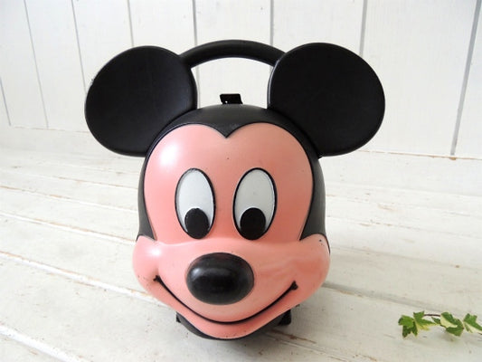 ミッキーマウス Aladdin・アラジン・ミッキーフェイス・80'sヴィンテージ・ランチボックス