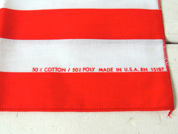 【アメリカ合衆国・50星・★】MADE IN USA・星条旗・バンダナ・アメリカンフラッグ