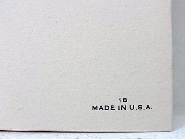 【ヒイラギ・風景】デッドストック・ヴィンテージ・クリスマスカード USA