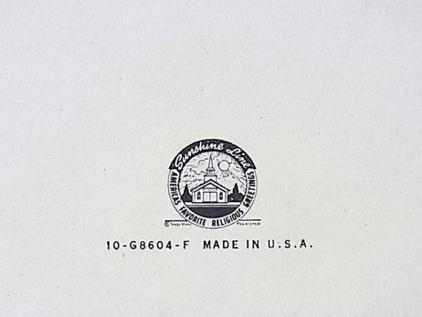 【クリスマスキャロル】デッドストック・ヴィンテージ・クリスマスカード USA