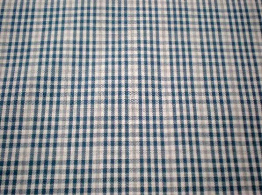 デッドストック 小さなチェック柄・ファブリック/生地
