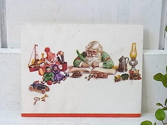 【サンタクロース】デッドストック・ヴィンテージ・クリスマスカード USA