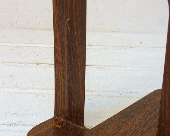 ウッド柄・メタル製・ヴィンテージ・ブックエンド/本立て/ブックスタンド USA