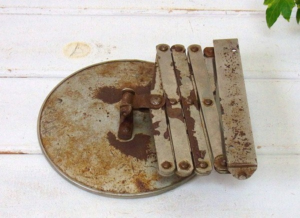 アイアン製・アンティーク・シェービングミラー・スイングミラー/鏡 USA