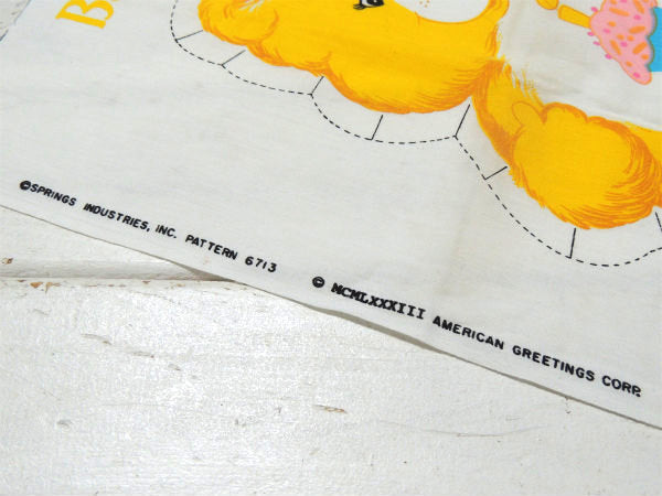 ケアベア バースデーベア テンダーハートベア ピロードール ぬいぐるみ型 デッドストック ヴィンテージ パネル生地 キット USA