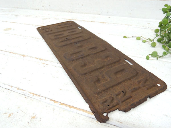 【ミネソタ州・1926s】オールドアメリカン・アンティーク・ナンバープレート・アメ車・クラシックカー