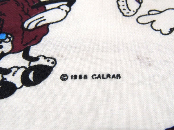 【カリフォルニアレーズンズ】USA・ズンちゃん・80'sヴィンテージ・ファブリック/生地 USA