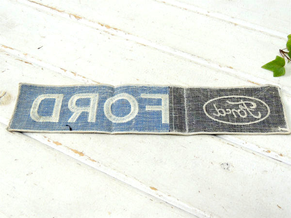 【FORD・フォード】1960~70頃・自動車・ヴィンテージ・ワッペン・刺繍ワッペン