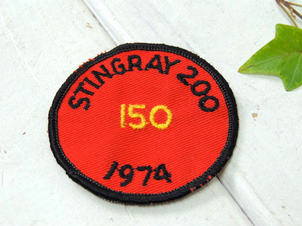 【1974 STINGRAY 200】ヴィンテージ・刺繍ワッペン・シボレー・コルベット