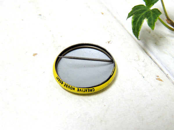 【スマイル・smile・笑顔】LOVE・1960~1970・ヴィンテージ・缶バッジ・USA