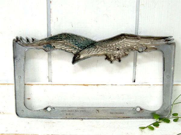 【MADE IN USA】イーグル・モチーフ・アメ車・ナンバーフレーム・オートパーツ・アクセサリー