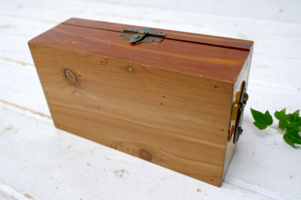 Santa Claus Land スーベニア・木製・ヴィンテージ・宝石箱・木箱・ウッドボックス 宝箱