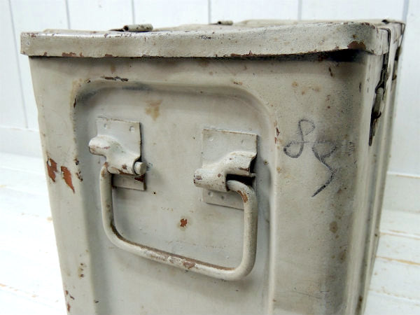 1944y US NAVY 第二次世界大戦 アメリカ 海軍 ミリタリー 40's ヴィンテージ 弾薬箱 アーモボックス