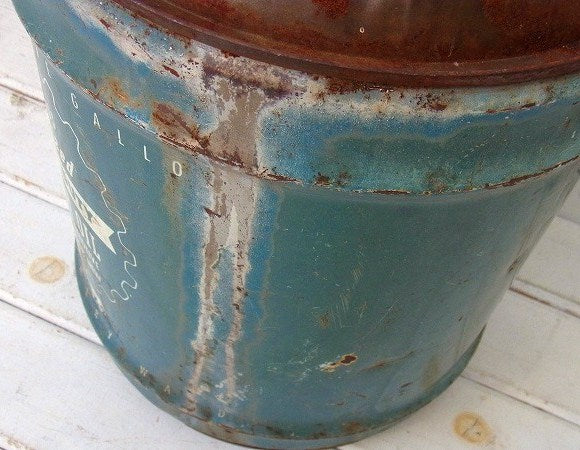 【WARDS Vitalized】5ガロン・ヴィンテージ・モーターオイル缶 USA