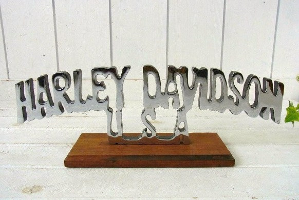 HARLEY DAVIDSON USA ハーレーダビッドソン・ヴィンテージ・サイン・看板・オブジェ