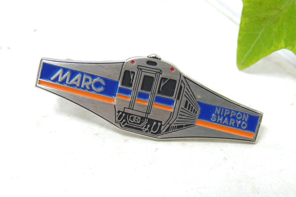 【MARC・NIPPON・SHARYO】1985s鉄道・電車・ビンテージ・アドバタイジング・タイピン